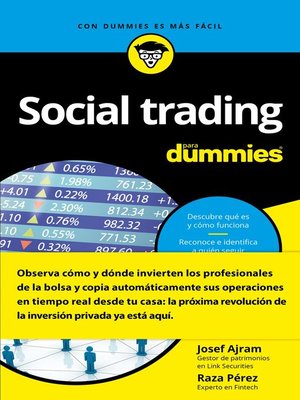 cover image of Social trading para Dummies